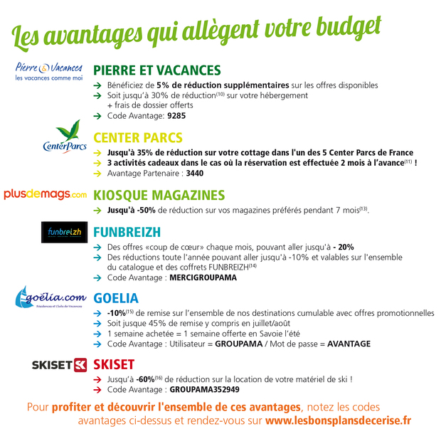 avantages clients novembre 2017